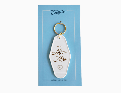 Miss to Mrs. Keychain - Case of 4