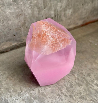 Night Stone - Himalayan Pink Salt / Light Pink