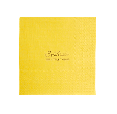 Celebrate the Little Things Cocktail Napkin - Case of 4