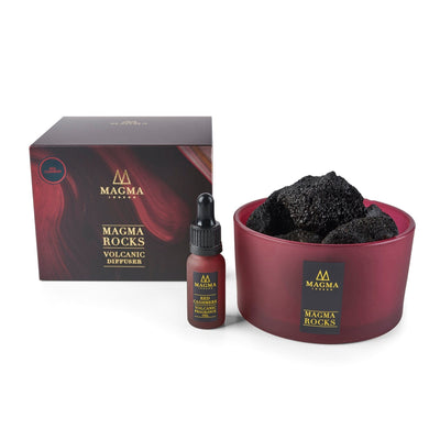 Red Cashmere Volcanic Rock Diffuser - Case of 6