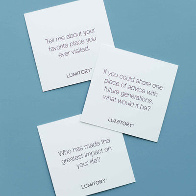 Legacy Conversation Cards: 12 Sets with Free Display