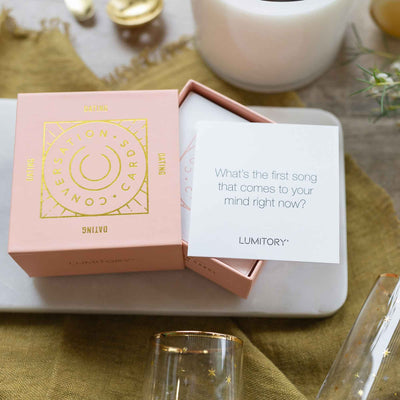 Dating Conversation Cards: 12 Sets with Free Display