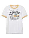 Youth Speeding Kill Bears - Ringer T-Shirt