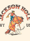 Jackson Hole Wyoming Tee - 100% Cotton - USA Made