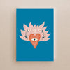 Flaming Heart Greeting Card - Case of 6