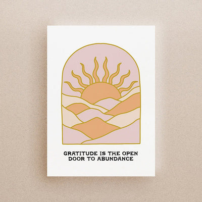 Gratitude Is Greeting Card - Case of 6