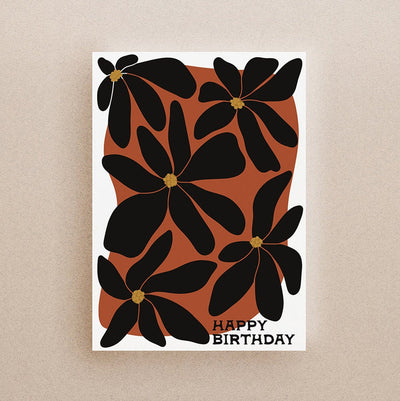 A Floral Birthday Greeting Card - Case of 6