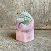 Crystal Tower - Green Aventurine/Pink