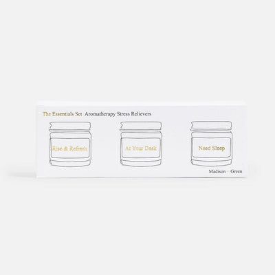 "The Essentials" Set of Three Aromatherapy Inhalers