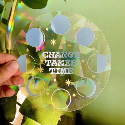 Change Takes Time Moon Phase Suncatcher - Case of 6