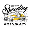 Speeding Kill Bears - Ringer T-Shirt
