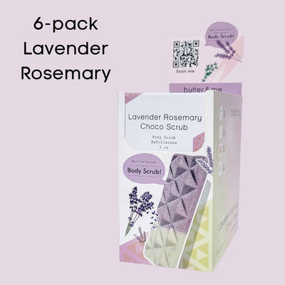 Lavender Rosemary Choco Body Scrub