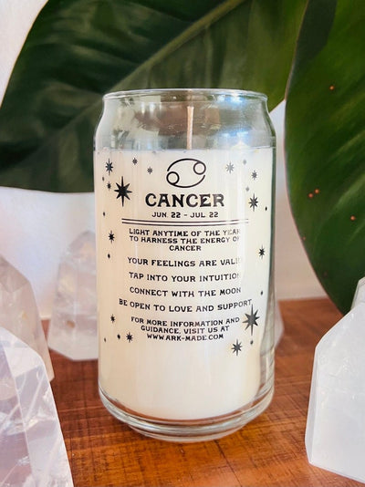 Cancer Zodiac Candle - Case of 3